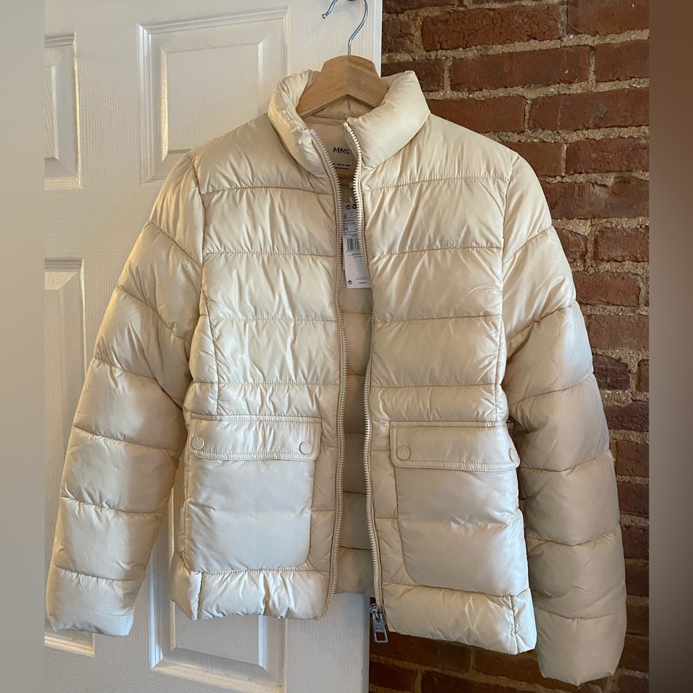 Mango Pocket Quilted Jacket - New With Tags